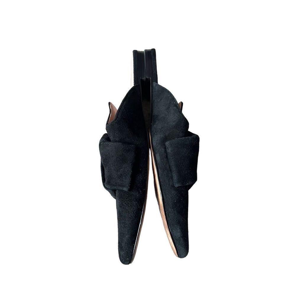 J. Crew Pointed-toe slides suede Black 7.5 - Picture 7 of 8